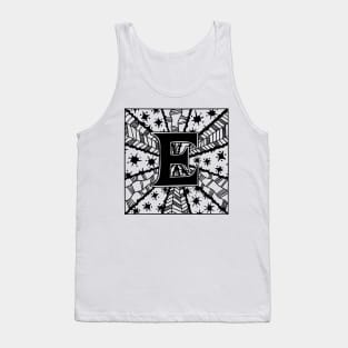 Initial E Tank Top